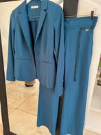 TQ Amsterdam blauwe broek met blazer van travelstof, Blauw, Kostuum of Pak, TQ Amsterdam, Ophalen of Verzenden