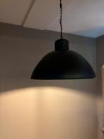 Stoere Metalen Lamp - Zwart/Goud, Huis en Inrichting, Lampen | Hanglampen, Ophalen of Verzenden, Gebruikt, Metaal, Minder dan 50 cm