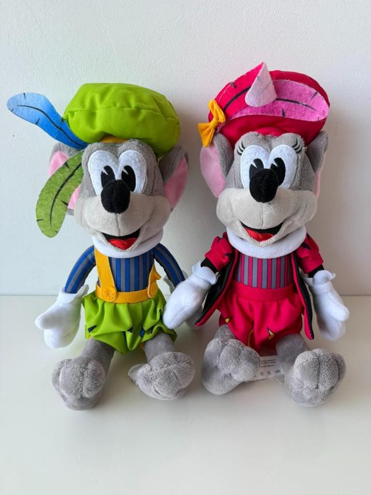 Knuffel Jul & Julia 25 cm Piet / Sinterklaas / Julianatoren, Diversen, Sinterklaas, Zo goed als nieuw, Ophalen of Verzenden