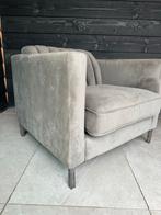 Loungestoel Riviera Maison Antraciet, Huis en Inrichting, Fauteuils, Ophalen, 75 tot 100 cm, Zo goed als nieuw, 75 tot 100 cm