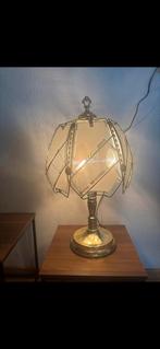 Vintage touch lamp, Huis en Inrichting, Lampen | Tafellampen, Ophalen, Gebruikt, Minder dan 50 cm