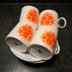 5 x Vintage Thomas Rosenthal Pinwheel Koffiekopjes, Ophalen of Verzenden
