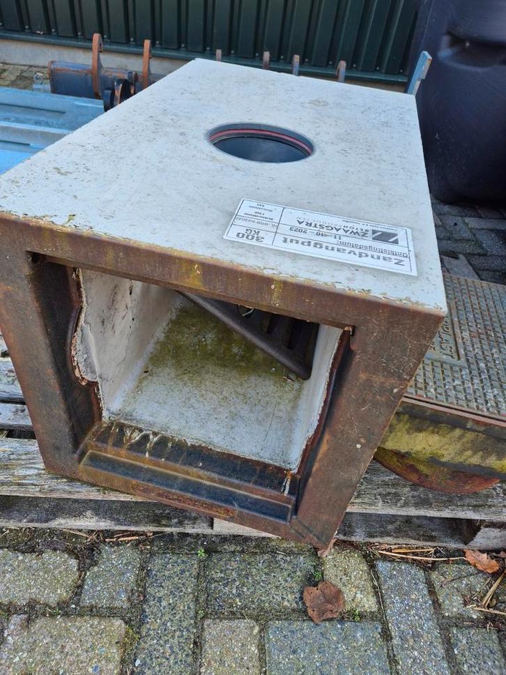 Zandvangput met gy rooster 49,5x49,5x80cm, Doe-het-zelf en Verbouw, Buizen en Afvoer, Nieuw, Afvoer, Overige materialen, Minder dan 2 meter