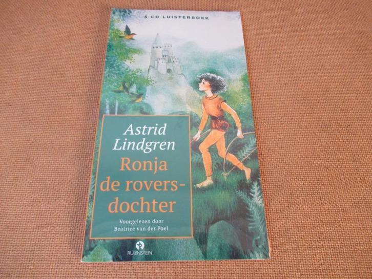 Ronja de roversdochter 5cd Luisterboek, NIEUW geseald!, Boeken, Luisterboeken, Cd, Verzenden