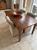 Eettafel salontafel kastje eiken, Ophalen, Rechthoekig