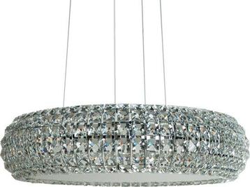 Crystal hanglamp halogeen zeer mooi