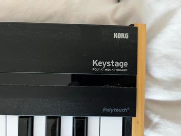 Korg Keystage 61 MIDI Keyboard - Topstaat! beschikbaar voor biedingen
