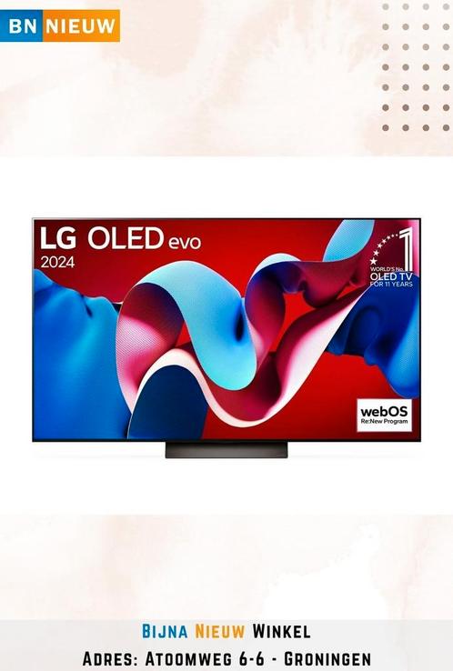 TV LG 65 inch OLED 4K TV HDR Smart 1 Jaar GARANTIE - NIEUW, Cd's en Dvd's, Dvd's | Tv en Series, Ophalen of Verzenden