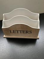 Z.g.a.n/houten brievenhouder postvak hout/opbergen, Ophalen of Verzenden, Zo goed als nieuw