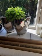 Bloemenvazen 2 stuks, Huis en Inrichting, Woonaccessoires | Vazen, Overige kleuren, Aardewerk of Porselein, Ophalen of Verzenden