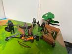 6041 wolfridders met katapult, met doos, Kinderen en Baby's, Speelgoed | Playmobil, Ophalen, Zo goed als nieuw
