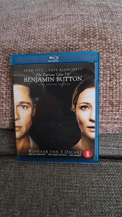 Bluray  the curious case of Benjamin Button  ,2 disc versie, Cd's en Dvd's, Blu-ray, Zo goed als nieuw, Drama, Boxset, Ophalen of Verzenden