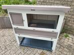 Ferplast kunststof konijnenhok, Dieren en Toebehoren, Knaagdieren en Konijnen | Hokken en Kooien, Ophalen, 110 cm of meer, 90 cm of meer