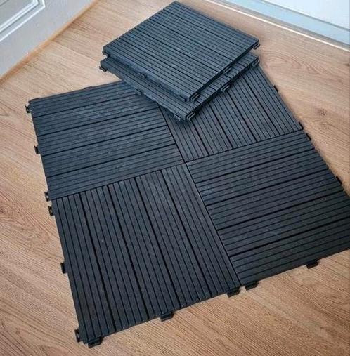 6x vlondertegels WPC composiet balkontegels terras tegels, Tuin en Terras, Terrasdelen en Vlonders, Zo goed als nieuw, Ophalen of Verzenden