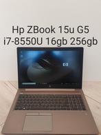 Nieuw: Hp Zbook 15u G5 laptop i7-8550U 16gb 256gb SSD, Intel Core i7, HP, Qwerty, 3 tot 4 Ghz