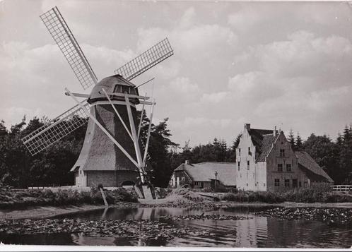 Arnhem Openl. museum-molen-Noordlaren/boerderij Giethoorn/Be, Verzamelen, Ansichtkaarten | Nederland, Ongelopen, Groningen, 1960 tot 1980