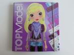 Topmodel design studio paars: tekenblok sjablonen & stickers, Ophalen of Verzenden, Zo goed als nieuw, Knutselen