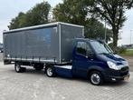 Iveco Daily 35C21 Be-trekker Be-Combi Met Oplegger Huif 1650, Auto's, Euro 5, Gebruikt, Zwart, 4 cilinders