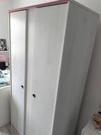 Kledingkast met roze randjes, Ophalen, 50 tot 100 cm, Zo goed als nieuw, 150 tot 200 cm