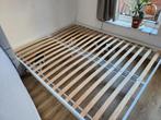 Ikea bed, alleen afhalen, Huis en Inrichting, 160 cm, Metaal, Wit, Zo goed als nieuw