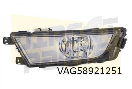 Skoda Octavia mistlamp Links chrome OES! 5E0941701D, Auto-onderdelen, Verlichting, Skoda, Nieuw, Verzenden