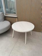 Beige Salontafel rond - Stijlvol & Tijdloos, Rond, Zo goed als nieuw, Minder dan 50 cm, Overige houtsoorten