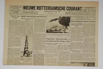 28 november 1942 - Nieuwe Rotterdamsche Courant | Heruitgave beschikbaar voor biedingen