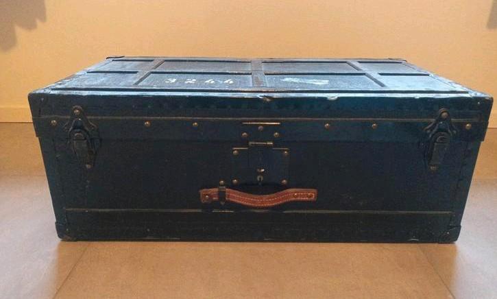 Mooie antieke hutkoffer cq dekenkist, Antiek en Kunst, Antiek | Woonaccessoires, Ophalen of Verzenden