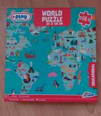 Nieuw; educatieve wereldpuzzel  96 stukjes, Ophalen of Verzenden, Nieuw, Puzzelen