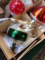 Oude antieke kerstversiering kerstbal Vogel op nest, Ophalen of Verzenden, Gebruikt