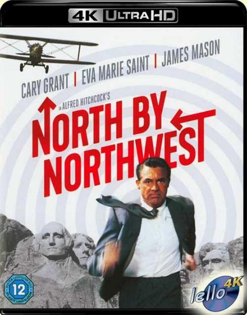 Blu-ray 4K: Alfred Hitchcock's North by Northwest (1959) UKN, Cd's en Dvd's, Blu-ray, Nieuw in verpakking, Klassiekers, Ophalen of Verzenden