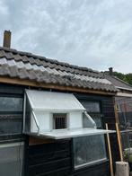 Gezocht! Valklep voor duiven zoals deze!, Doe-het-zelf en Verbouw, Dakpannen en Dakbedekking, Steen of Klei, Zwart, Ophalen of Verzenden