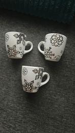 3 senseo mokken van HEMA, Ophalen of Verzenden, Zo goed als nieuw, Overige stijlen, Kop(pen) en/of Schotel(s)