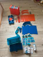 Grote set Hot Wheels, Kinderen en Baby's, Speelgoed | Racebanen, Ophalen, Zo goed als nieuw, Hot Wheels, Zelf te bouwen