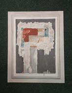 Materie schilderij, Anton van den Horst (1924-2002),1993, Antiek en Kunst, Kunst | Schilderijen | Abstract, Ophalen of Verzenden