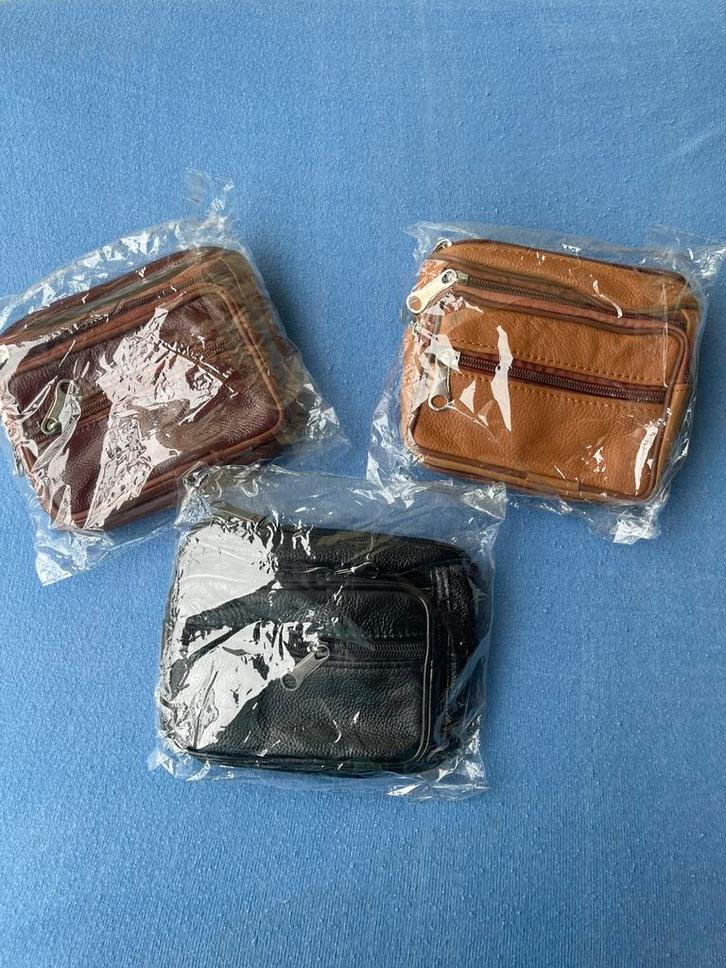 De nieuwe pu lederen heuptasjes/ schoudertasje, Motoren, Accessoires | Koffers en Tassen, Nieuw, Ophalen of Verzenden