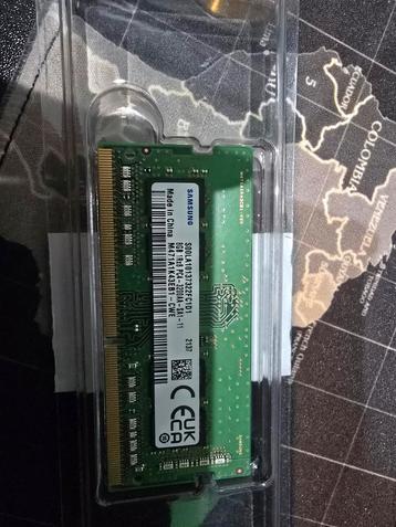 Samsung DDR4 SODIMM 8GB 3200MHz Geheugen beschikbaar voor biedingen