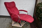 Relax stoel, Ophalen, Metaal, Zo goed als nieuw, Rood