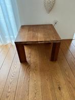 Houten Bijzettafel / Salontafel, Huis en Inrichting, Tafels | Salontafels, Ophalen, 50 tot 100 cm, Vierkant, 50 tot 100 cm