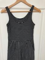 Broekpak / Jumpsuit Elastisch Zwart/Wit gestreept, mt. S, Kostuum of Pak, Zwart, Ophalen of Verzenden, Maat 36 (S)