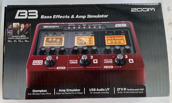 ZOOM B3, Muziek en Instrumenten, Samplers, Zo goed als nieuw, Ophalen of Verzenden