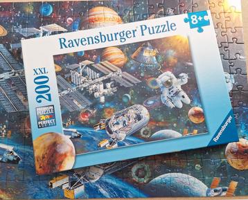 Ravensburger puzzel 200 XXL stukjes Kosmos Heelal Ruimte beschikbaar voor biedingen