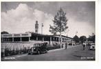 ENSCHEDE,- Station met oldtimer.  21-02, Ophalen of Verzenden, 1940 tot 1960, Ongelopen, Overijssel