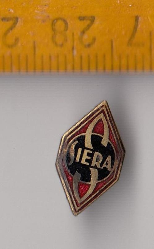 Philips Siera Radio embleem logo emaille A, Antiek en Kunst, Antiek | Tv's en Audio, Ophalen of Verzenden