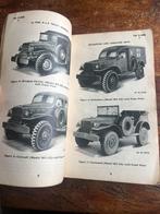 WO2 Technisch handboek Dodge WC51 t/m WC60 KTR Jeep 1944, Verzenden, Nederland, Boek of Tijdschrift