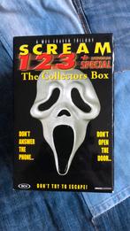 Scream Verzamelbox (VHS), Cd's en Dvd's, VHS | Film, Vanaf 16 jaar, Ophalen, Zo goed als nieuw, Horror