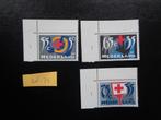 nl - rode kruis met tab / postfris 1987 (zk-75), Ophalen of Verzenden, Na 1940, Postfris