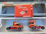 TVT set, Hobby en Vrije tijd, Modelauto's | 1:50, Ophalen of Verzenden, Zo goed als nieuw, Bus of Vrachtwagen, Wsi