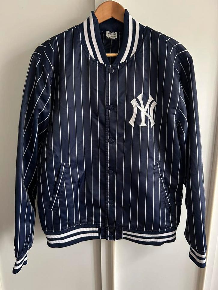 Varsity NY New York Yankees jas jacket honkbal baseball XL, Sport en Fitness, Honkbal en Softbal, Zo goed als nieuw, Kleding, Ophalen of Verzenden