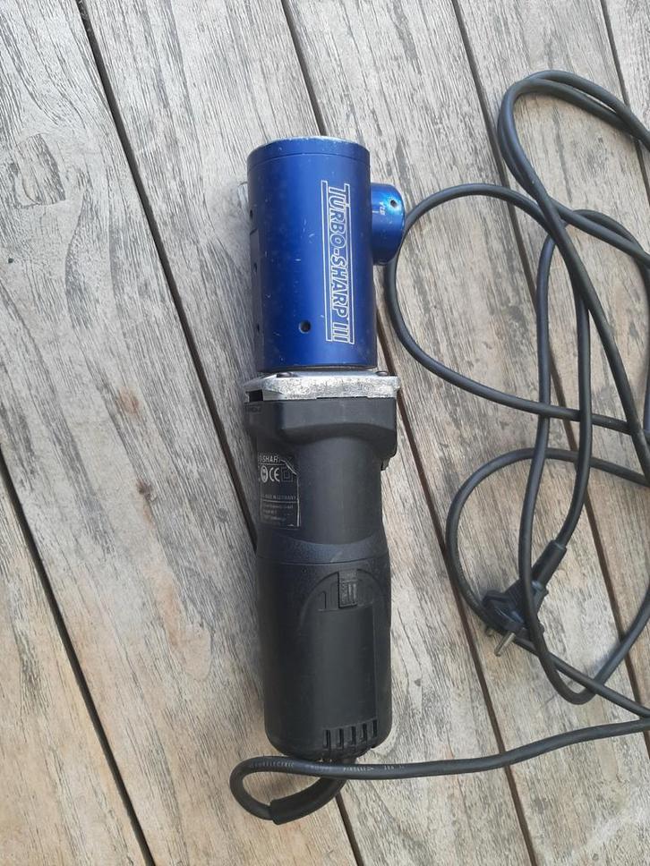 JAS Turbo Sharp 3 - TIG Elektrode Slijpmachine, Doe-het-zelf en Verbouw, Gereedschap | Lasapparaten, Gebruikt, Tig, 150 tot 250 ampère